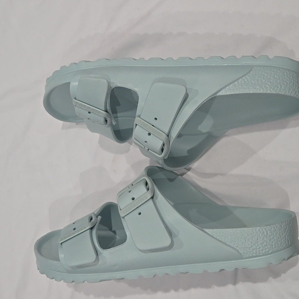 Birkenstock Arizona EVA Sandals Surf Green Size 39, Womens 8 Mens 6 - Picture 5 of 7